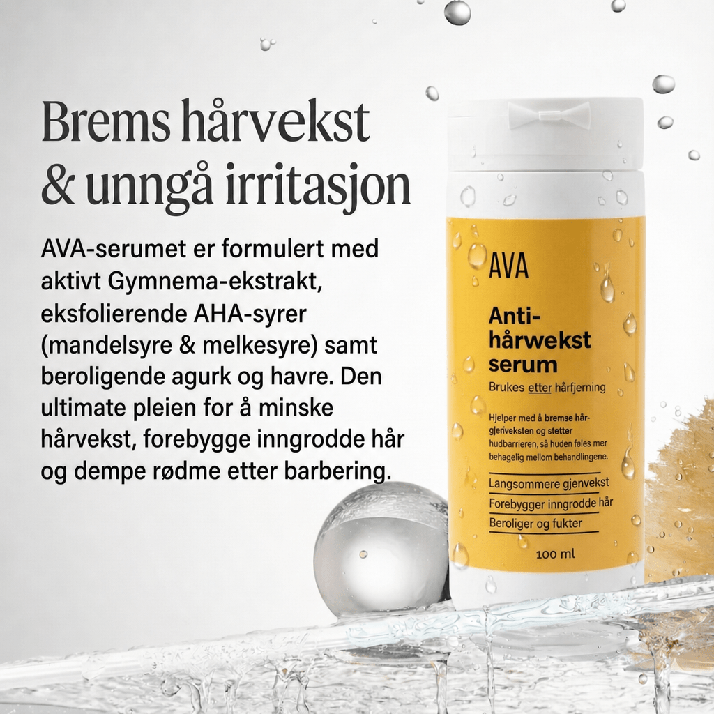 Anti - hårvekst serum - AVABeauty.no